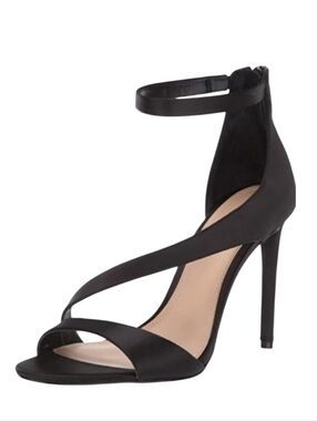 NEW! VINCE CAMUTO IMAGINE Black Rieta Satin Sandals 10.